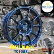 (2pc)TC105x sport rim 🛞 kereta 17inch 4H100/114.3 ,5H100/113