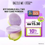 [NEW] DAZZLE ME Better Than Filter Double Kill Two Way Cake Powder High Coverage & Oil Control Bedak