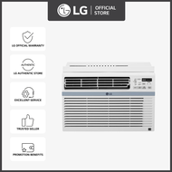 [SELLER RECOMMEND]  LG 0.8 HP Window Type Aircon Non-inverter LA080FC with Clean Filter Indicator   Remote Control