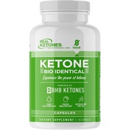 Keto BHB Salts Capsules - Sodium Calcium & Magnesium BHB Capsules with Patented goBHB Beta-Hydroxybu