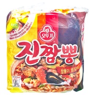 OTTOGI 不倒翁 韓國境內版 金螃蟹海鮮風味拉麵 130g  4包