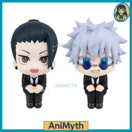 Action Figure Satoru Gojo Suguru Geto Black Suit Figure Anime Jujutsu Kaisen Look Up Series