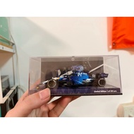 [Ready Stock] Mini Cut 1/43 Williams FW43B Russell 2021 Saudi Station Limited 333 Sets Commemorative