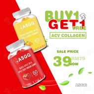 ASGG Apple Cider Vinegar Gummies Vitamin C Slimming for Fat Buster Weight Loss Beauty Supplements