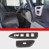 For 2017-2021 Honda N-BOX JF3 JF4 ABS Glass Lifting Frame Decorative Strip Sticker Car Protection Ac