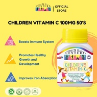 21st Century Children's Vitamin C 100mg (50 Tablets), Chewable Orange Taste