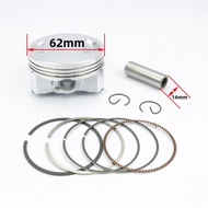 Bộ Piston xe máy với đường kính xi lanh 62mm phù hợp cho Honda ww150d pcx150 PCX 150cc 2013-2018 121