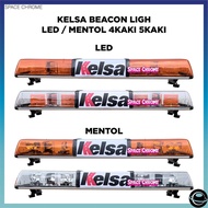 KELSA UNIVERSAL LAMPU BEACON LED 4KAKI 5KAKI BAR LIGHT BEACON LED KELSA ALBINO KELSA KUNING