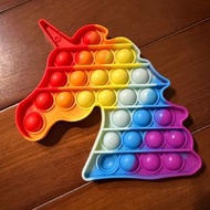 Unicorn pop it fidget toy