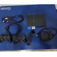 PS2 　遊戲主機 SCPH - 79007 （ 有改機 ） 輕薄機