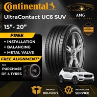 Continental UltraContact UC6 SUV Tyre (FREE INSTALLATION/DELIVERY) 15 16 17 18 19 20 Inch Car Tire T