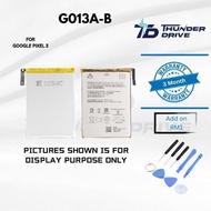 Thunder Drive Battery Compatible For GPX 3 G013A-B