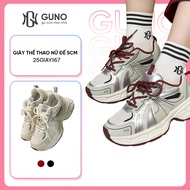 [WITH BOX] GUNO Women's Sneaker Sports Shoes 5cm High Sole Comfortable Beautiful Form Hot Trend SP5 