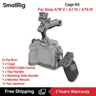 SmallRig A7M4 Cage HawkLock Cage Quick Release Advanced Cage Kit 4538/4539 for Sony A7R V / A7 IV / 
