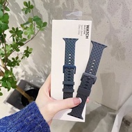 热门新款硅胶编织表带,规格:38/40/41MM通用,42/44/45MM通用Popular New Silicone Woven Watch Strap, Specifications: 38/40