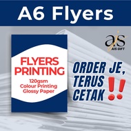 A6 FLYERS 120gsm Full Colour Printing