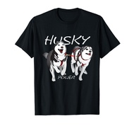 Siberian Husky Power Awesome Cute Husky T-Shirt
