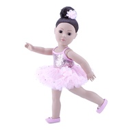 Emily Rose 18-inch Doll Ballerina 4 PC Ballet Dance Clothing & Accessories Set - Includes 18" Doll P