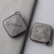 เคสกุญแจรถยนต์ ZEEKR 001 รุ่น 007 แบบมีช่องใส่บัตรพร้อมช่องเสียบบัตรแบบอัจฉริยะพร้อมหัวเข็มขัดแบบครอ