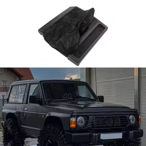 OEM-Spec Gear Shift Pad Frame Cover for Nissan Patrol Y60 1997-1998 Center Console Trim Replacement 