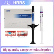 Dental Blue Glue Orthodontic Adhesive Light Cure Band Cement Shade Blue Glue Kit