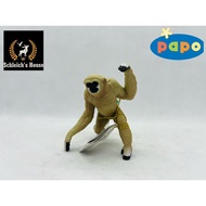 Animal model, genuine Papo animal toy monkey Gibbon 50146 - Schleich House
