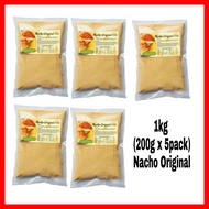 🎉(SALE) 1Kg CHEESE POWDER NACHOS HALAL - Halal Cheesy Murah Sos Cheese Sedap