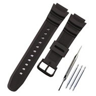 Natural Resin Watch Bands Replacement fit for Casio AE-1200 MRW-200H W-800H W-735H W-218 SGW-300 AEQ