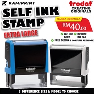 BIG SIZE COP / COP TRODAT ORIGINAL / SELF INK STAMP / RUBBER STAMP / COMPANY STAMP / POS NEXT DAY