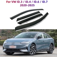 For VW Volkswagen ID.3 ID.4 ID.6 ID.7 2021-2025 Window Visor Rain Guard Deflector Weathershield Awni