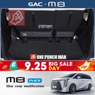 2025 gac m8 phev/MPV GN8 OFFICIAL Special Car Special Trunk Mat tpe Special Car Special Car Trunk Ma