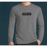 Bigbang Logo EG3R Sples Long Sleeve Distro T-Shirt - Black Premium