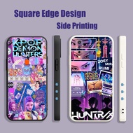 Casing For OPPO A35 Reno 5K A16E A16K A94 Reno7 Reno7z Reno6 A55 A74 Kpop Demon Hunters Pink GRJ01 P