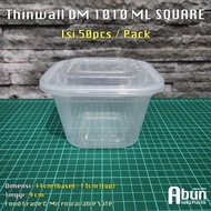 ready Thinwall DM Square 1010 ML @50pcs murah