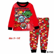 CuddleMe Pyjamas Marvel 3t-14t children's sleepwear/ Cuddle Me Pyjamas