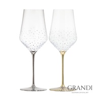 【GRANDI】極光380手工 施華洛世奇水鑽白酒杯380ml-1入