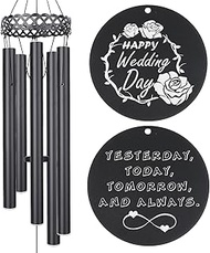 kullder Husband Anniversary Wind Chime Gift from Wife, Valentines Day for Wife Anniversary Wind Chim