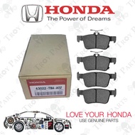 Original Honda Rear Brake Pad 43022-TBA-A02 for Civic FC TEA TBA 1.8