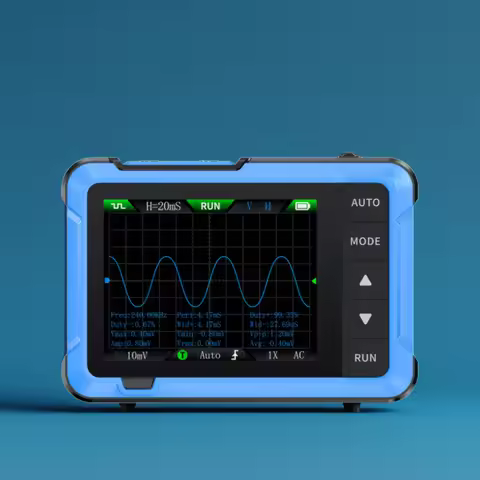 FNIRSI New DSO510 DSO152 DSO153 Mini Handheld Digital 2 IN 1 Oscilloscope Portable 48MS/s 10MHz Band
