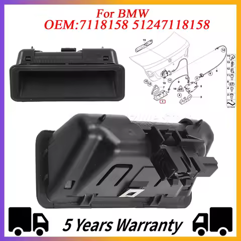 For BMW E60 E61 E90 E91 E92 E93 E70 E88 E71 E72 E84 1 3 5 Series X1 X3 X5 X6 Rear Door Switch Trunk 