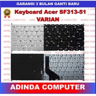 Acer Travelmate SF313-51 X514-51 X514-51t TMX514-51 TMX514-51t Silver Backlight Backlite Keyboard