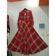 Monalisa Red Gamis by F999 collection