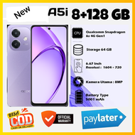 hp oppo A5i Ram 8+128 GB NFC snapdragon 6s gen 1 android os 12 new series