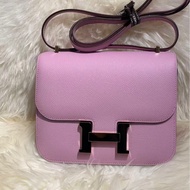 Hermès Constance 19 康康包（X9锦葵紫）
