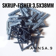 Baut Skrup Fisher Isi 10Set