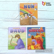 Famous Figures in the Bible BILINGUAL Indonesia English - Illustrated Children's Story Book