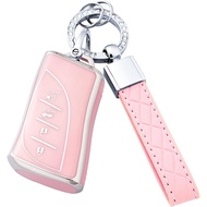 Key Fob Cover with Keychain for Lexus ES350 RX350h LC500h LS500h UX200 UX250h ES250 ES300h GX460