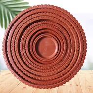 Flower Pot Tray, Base Round Plastic Tray, Water Tray, Base Tray, Bracket Base Flower Tray