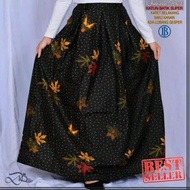 Rok batik unggul jaya ungu wanita panjang payung jumbo murah bawahan batik dewasa kondangan kebaya
