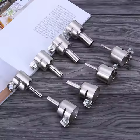 8PCS 850 Hot Air Nozzle Soldering Heat Gun Nozzle 3-12mm Hot Air Gun Nozzle Heat Gun Nozzles Hot Air